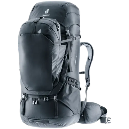 Deuter Voyager 65+10-Camping - Backpacks - Backpacking-Deuter-Black-Appalachian Outfitters