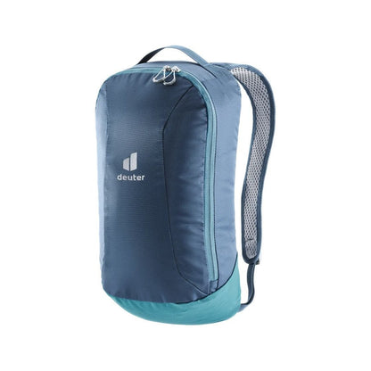 Front view of the Deuter Kid Comfort Pro in Midnight showing the mesh back panel against a white background.