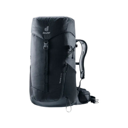 Front view of the Deuter Telatie 24 SL in Ashrose Cassis showing the black straps and white logo against a plain background.