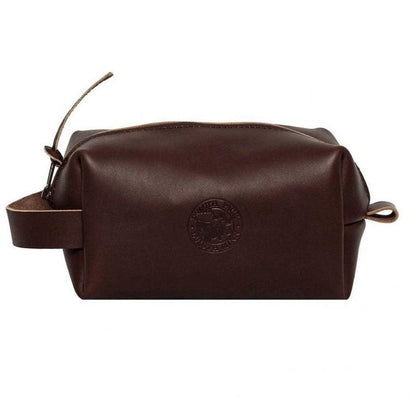 Duluth Pack Leather Travel Bag Medium-Accessories - Bags-Brown-Appalachian Outfitters