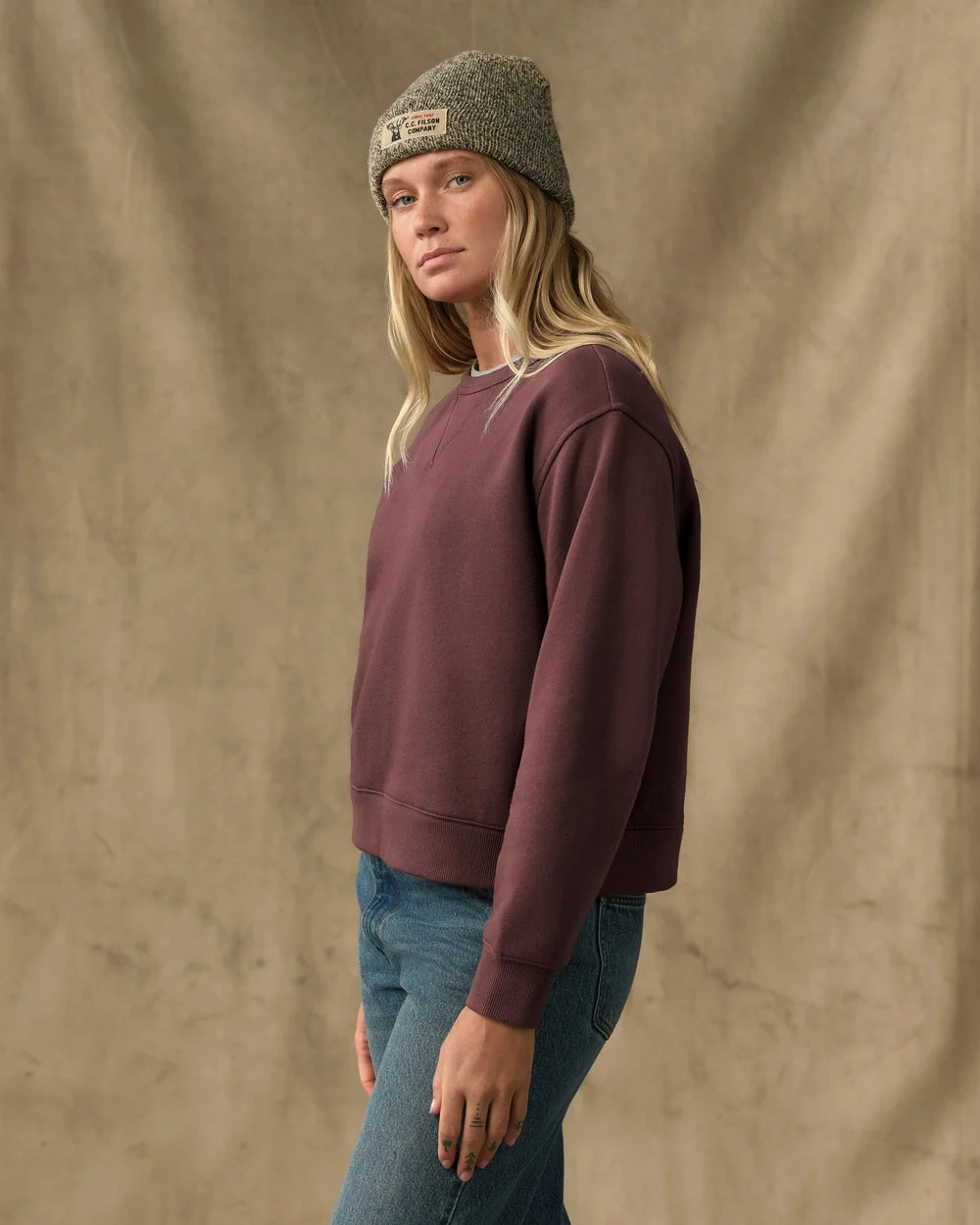 Filson Womens French Terry Crewneck
