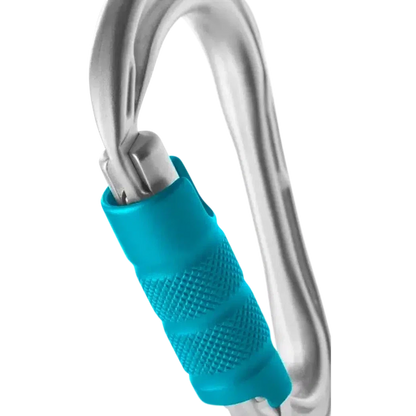 HMS Strike Triple II-Climbing - Hardware - Carabiners-Edelrid-Silver-Appalachian Outfitters