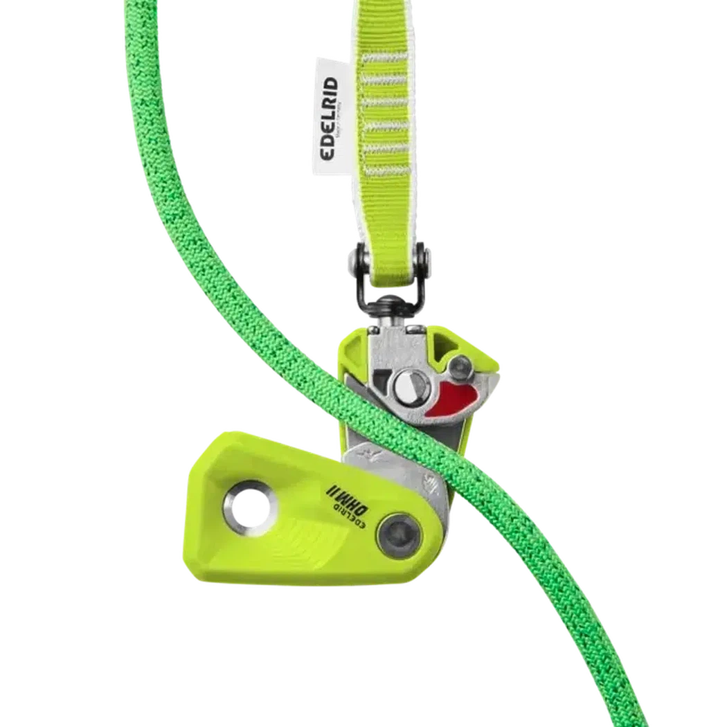 Edelrid Ohm II-Climbing - Hardware - Belay and Rappel-Edelrid-Oasis-Appalachian Outfitters