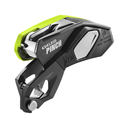 Edelrid Pinch-Climbing - Hardware - Belay and Rappel-Edelrid-Anthracite/Oasis-Appalachian Outfitters