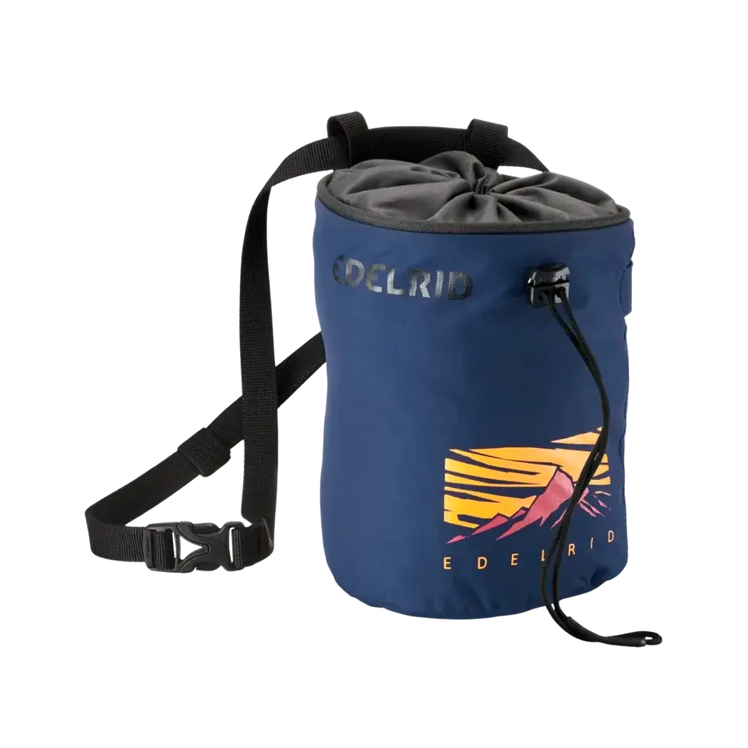 Edelrid Rodeo Chalk Bag-Climbing - Climbing Essentials - Chalk Bags-Edelrid-L-Navy-Appalachian Outfitters