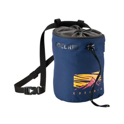 Edelrid Rodeo Chalk Bag-Climbing - Climbing Essentials - Chalk Bags-Edelrid-L-Navy-Appalachian Outfitters