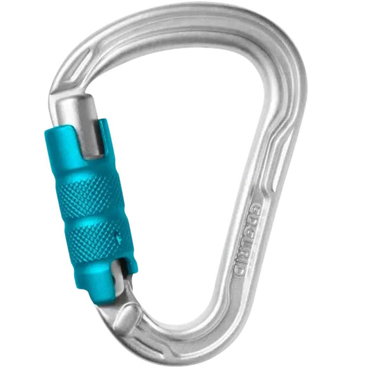Edelrid HMS Strike Triple II-Climbing - Hardware - Carabiners-Silver-Appalachian Outfitters