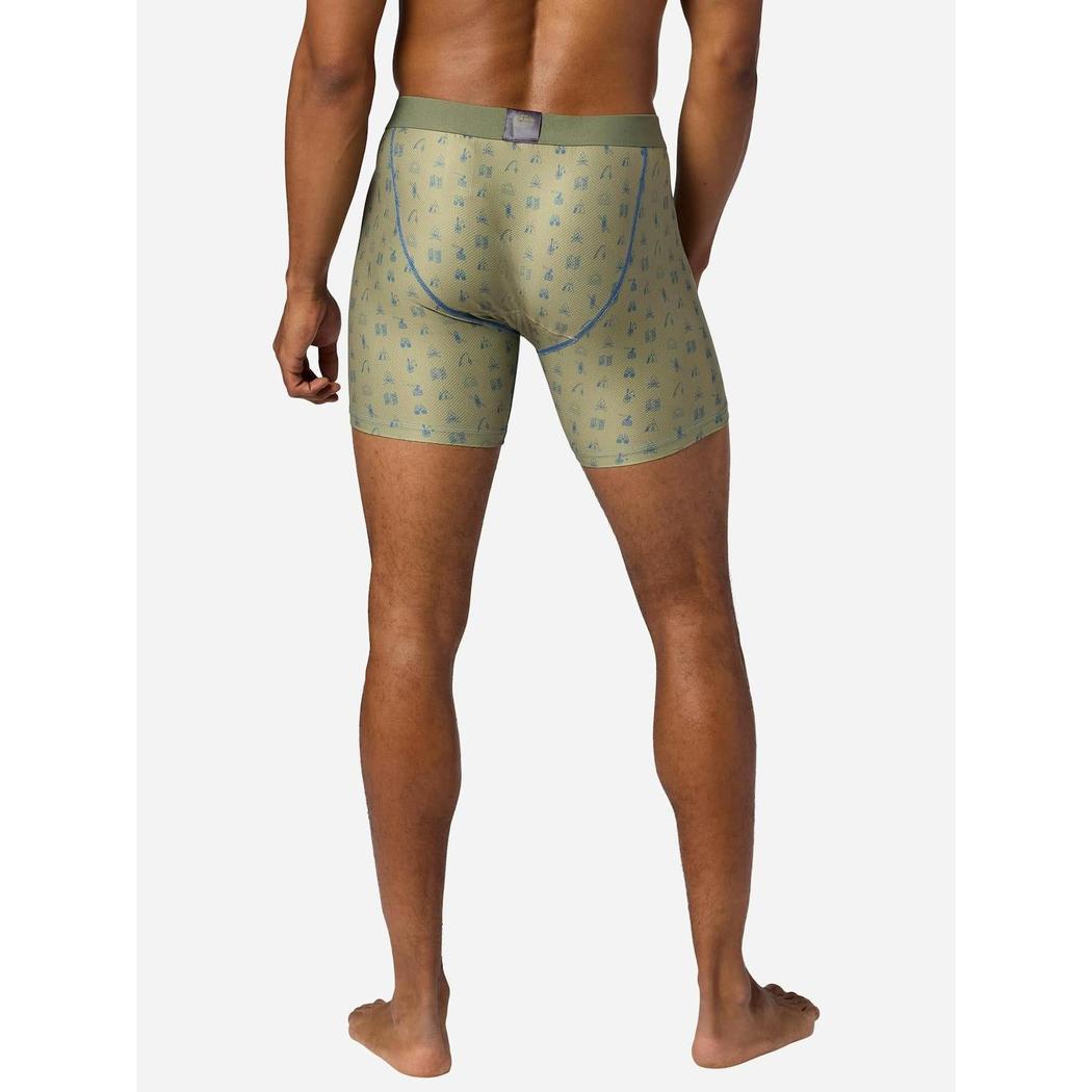 Exofficio Men's Give-N-Go Sport 2.0 Boxer Brief 6"-Men's - Clothing - Underwear-Exofficio-Appalachian Outfitters