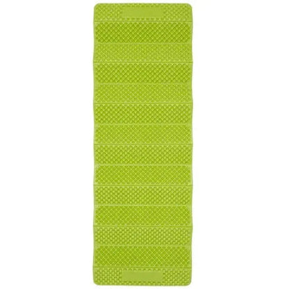 A green Exped Flex 1.5R sleeping pad with textured sections is shown against a white background.