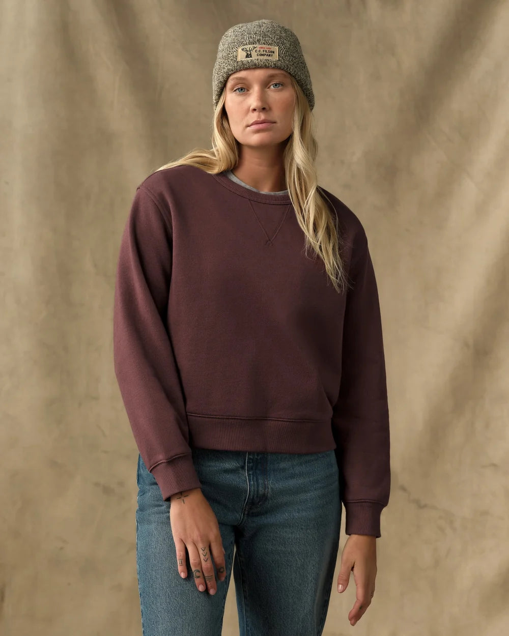 Filson Womens French Terry Crewneck
