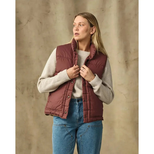 Filson Womens Hertage Cotton Down Vest-Women's - Clothing - Jackets & Vests-Filson-Appalachian Outfitters