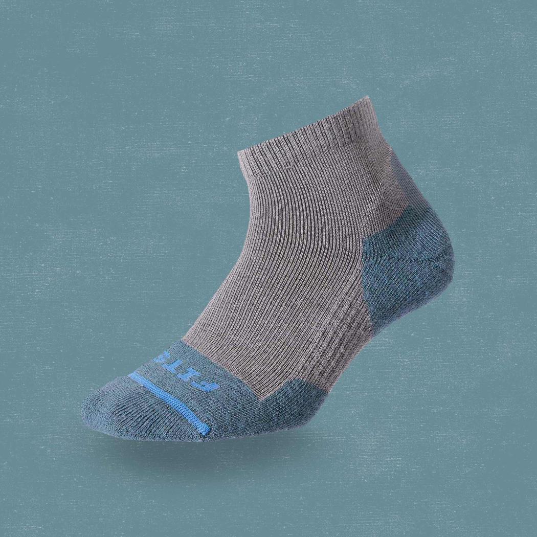 FITS Light Hiker Quarter-Accessories - Socks - Unisex-FITS-Dark Forest-S-Appalachian Outfitters