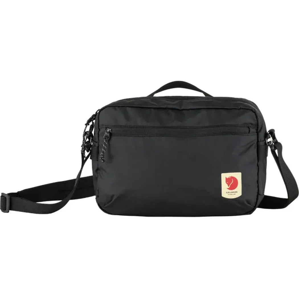 Fjallraven High Coast Crossbody-Accessories - Bags-Fjallraven-Black-Appalachian Outfitters