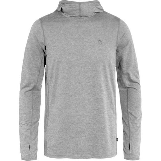 Fjallraven Men's Abisko Sun Hoodie-Men's - Clothing - Tops-Fjallraven-Shark Grey-M-Appalachian Outfitters