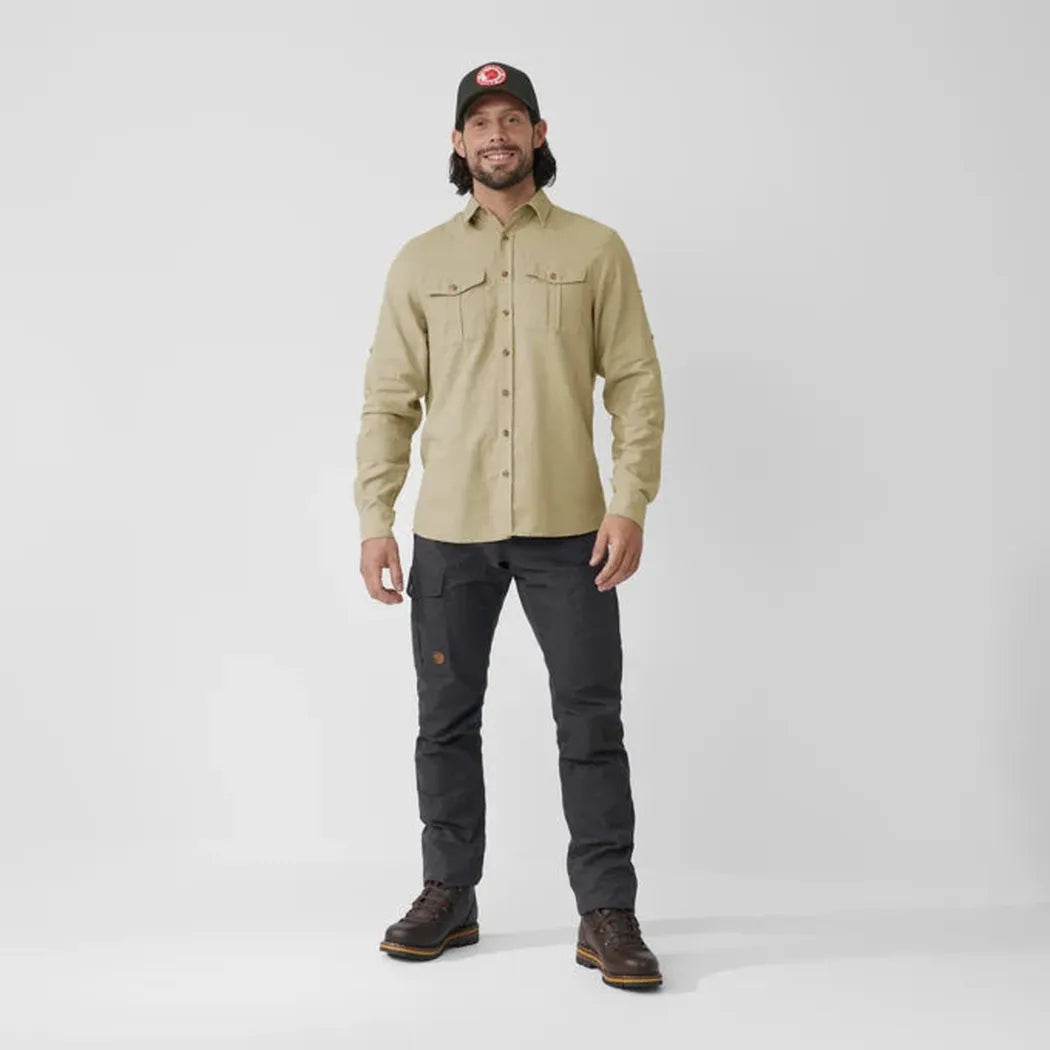 Fjallraven Men's Ã–vik Travel Long Sleeve Shirt-Men's - Clothing - Tops-Fjallraven-Appalachian Outfitters