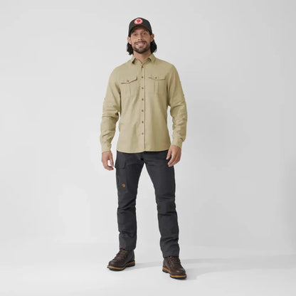 Fjallraven Men's Ã–vik Travel Long Sleeve Shirt-Men's - Clothing - Tops-Fjallraven-Appalachian Outfitters