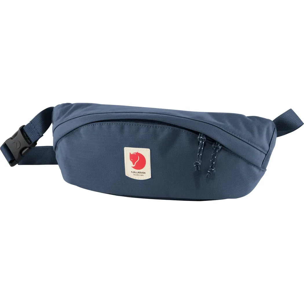 Fjallraven Ulvo Hip Pack Medium-Accessories - Bags-Fjallraven-Mountain Blue-Appalachian Outfitters