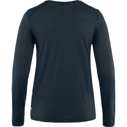 Fjallraven Women's Abisko Wool Long Sleeve-Women's - Clothing - Tops-Appalachian Outfitters