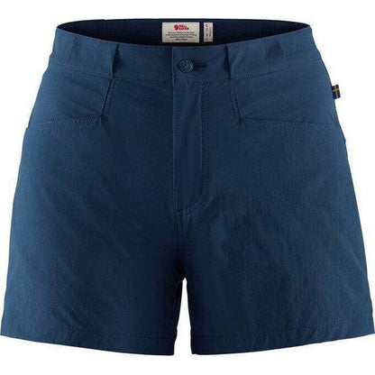 Fjallraven Women's High Coast Lite Shorts-Women's - Clothing - Bottoms-Navy-36-Appalachian Outfitters