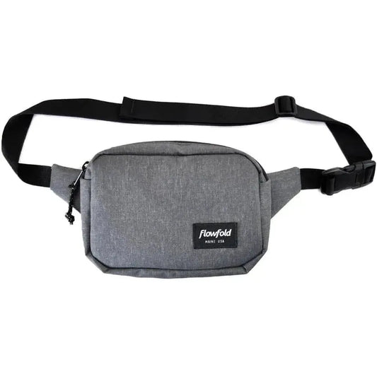 Flowfold Explorer Fanny Pack-small-Accessories - Bags-Flowfold-Heather Gray-Appalachian Outfitters