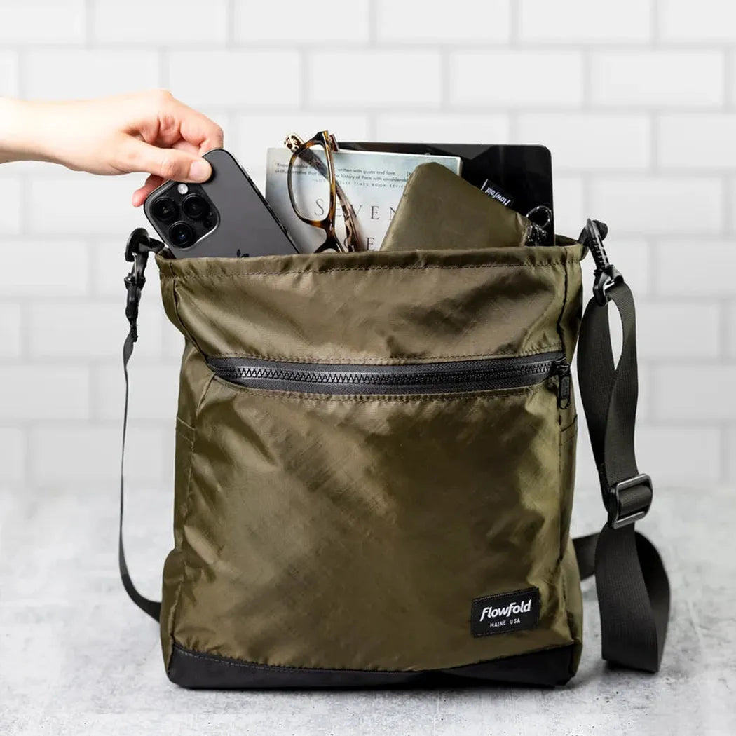 Flowfold Odyssey Crossbody-9L Medium-Accessories - Bags-Flowfold-Appalachian Outfitters