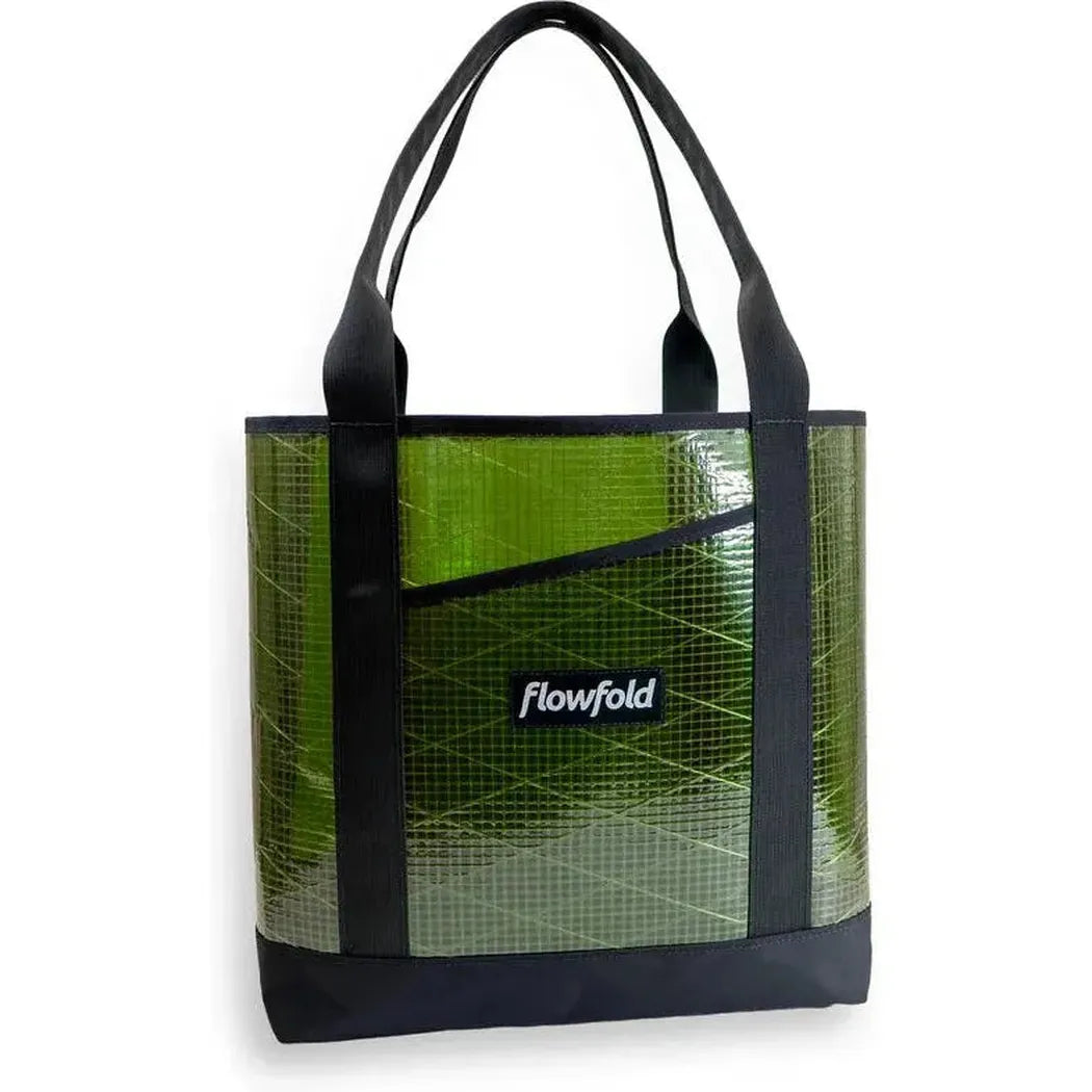 Flowfold Recycled Sailcloth Porter Tote - 16L-Accessories - Bags-Flowfold-Olive-Appalachian Outfitters
