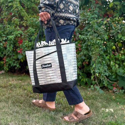 Flowfold Recycled Sailcloth Porter Tote - 16L-Accessories - Bags-Flowfold-Appalachian Outfitters