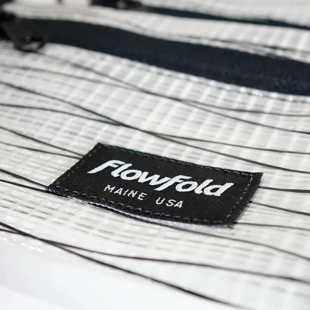 Flowfold Recycled Sailcloth Voyager Zipper Pouches - Set of 3-Accessories - Bags-Flowfold-Appalachian Outfitters