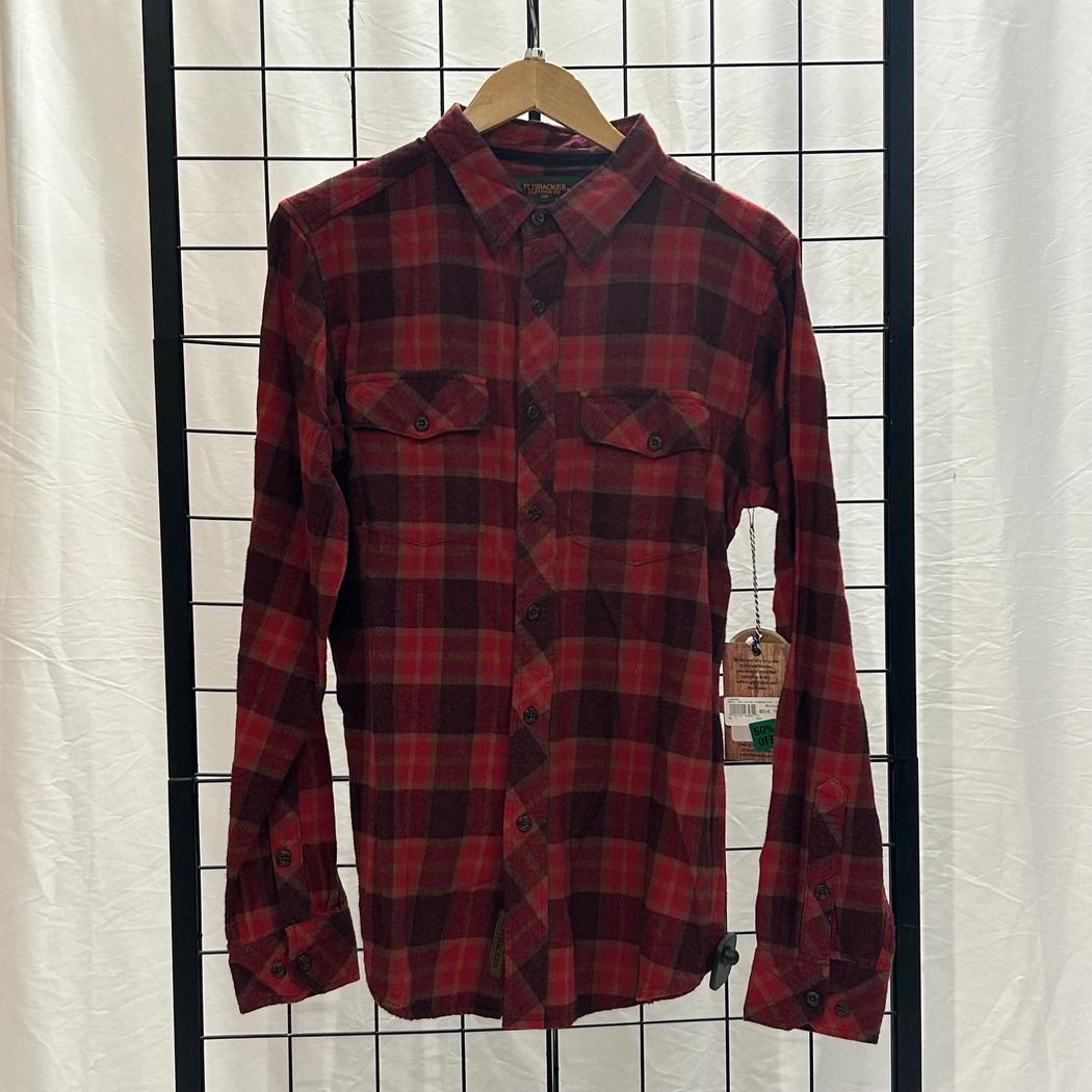 Flyshacker Sample - Men's Original Flyshacker Shirt - 5 oz.-Men's - Clothing - Tops-Flyshacker-Red-M-Appalachian Outfitters