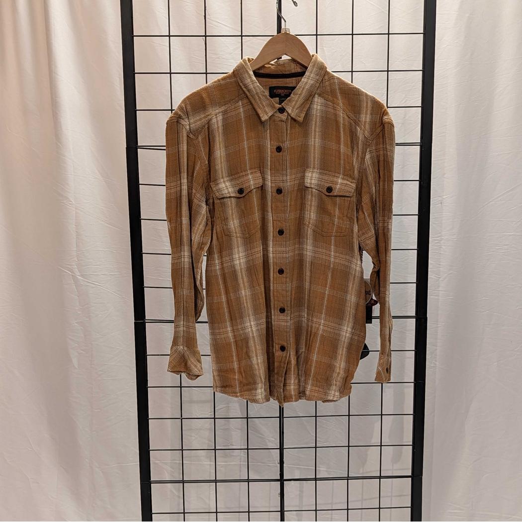 Flyshacker Sample - Women's Snuggler Flannel Shirt-Women's - Clothing - Tops-Flyshacker-Warm Yellow-L-Appalachian Outfitters