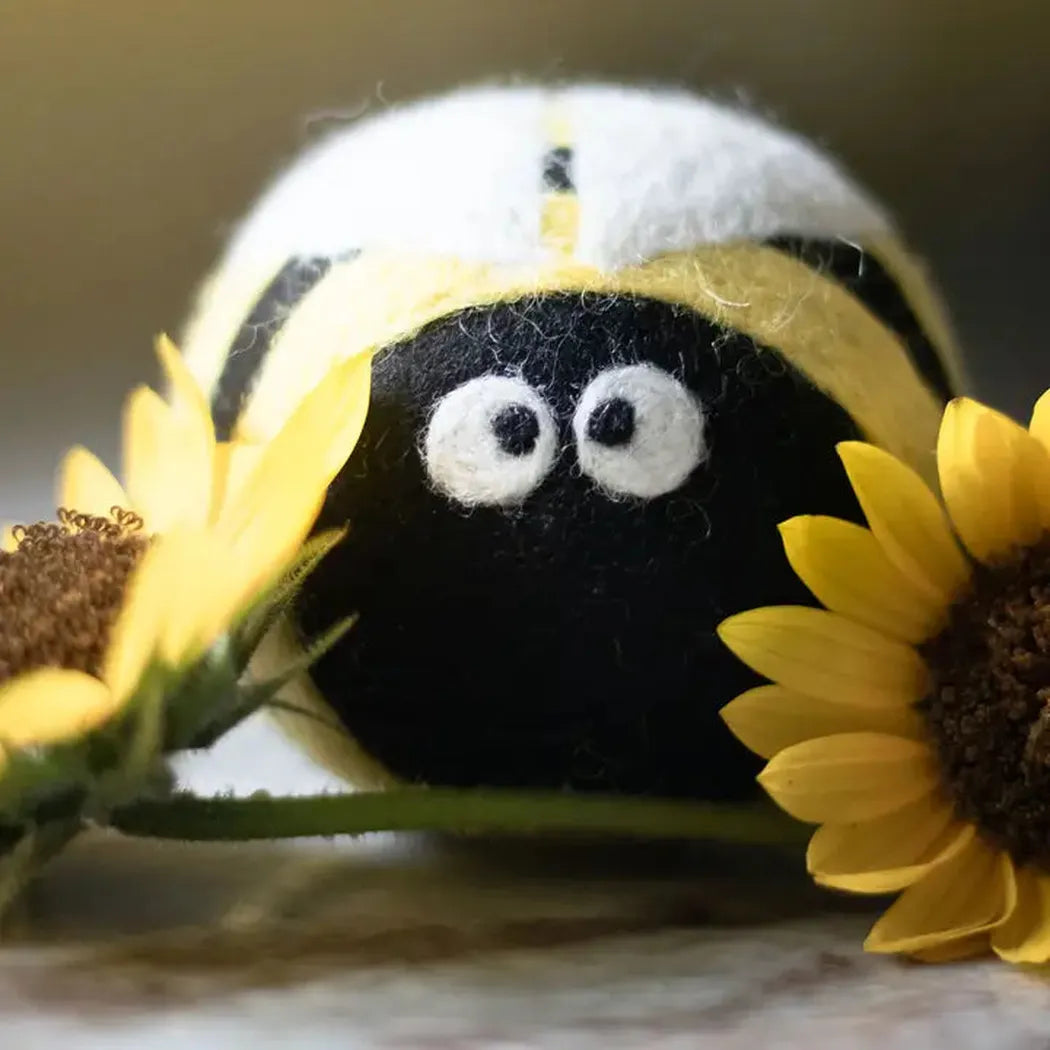 Friendsheep Bee Trio Eco Wool Dryer Balls-Accessories - Novelty-Friendsheep-Appalachian Outfitters