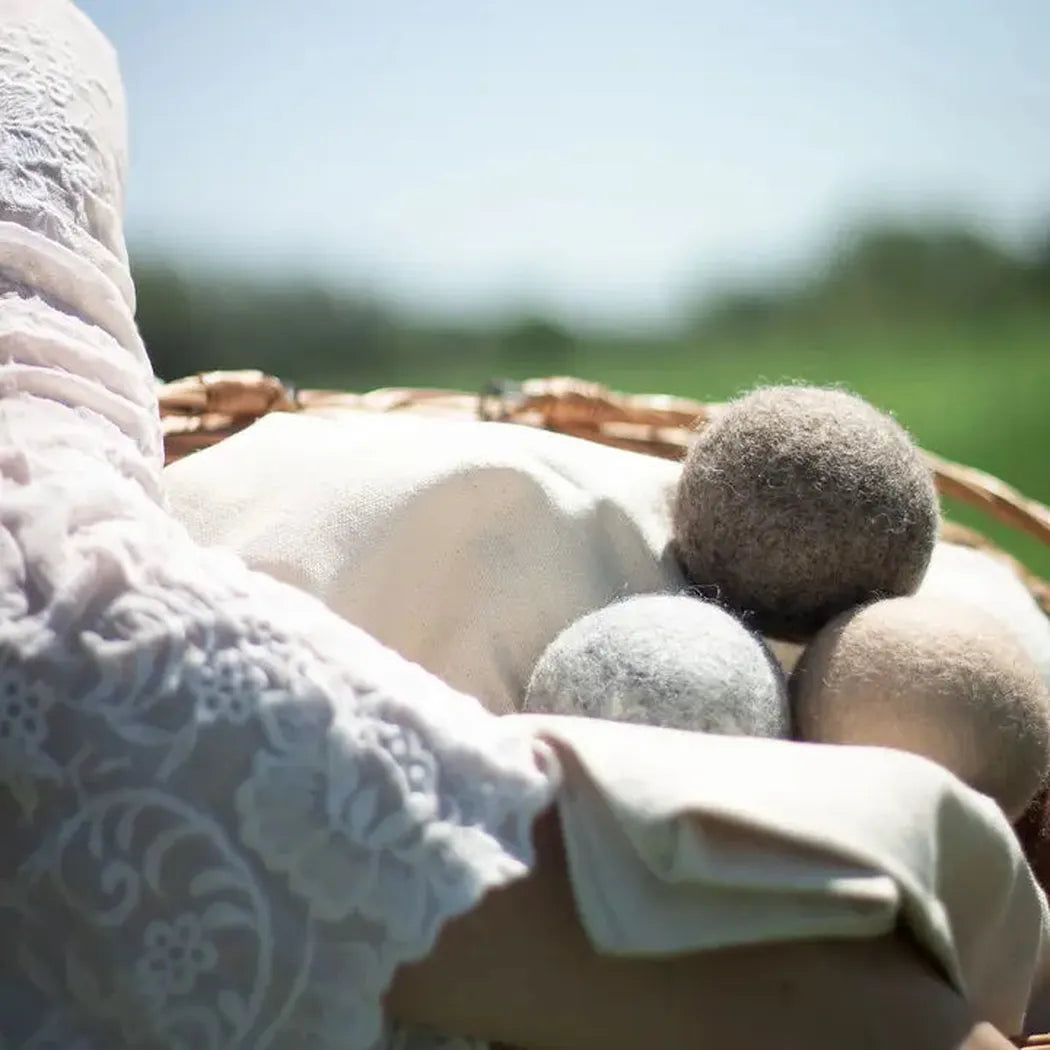 Friendsheep Natural Mystic Brown Mix Eco Wool Dryer Balls-Accessories - Novelty-Friendsheep-Appalachian Outfitters