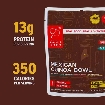 Mexican Quinoa Bowl-Food - Backpacking-Good To-Go-Appalachian Outfitters