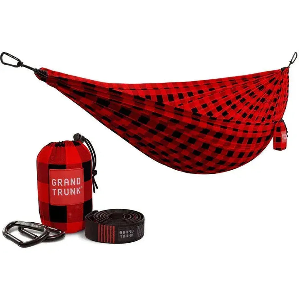 Grand Trunk Double Deluxe Hammock with Suspension Straps-Camping - Tents & Shelters - Hammocks-Grand Trunk-Heritage-Appalachian Outfitters