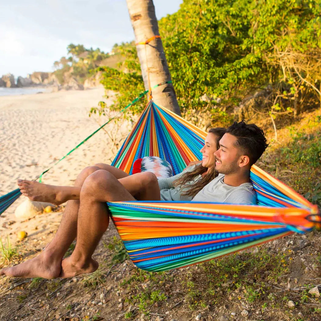 Grand Trunk Double Deluxe Hammock with Suspension Straps-Camping - Tents & Shelters - Hammocks-Grand Trunk-Appalachian Outfitters