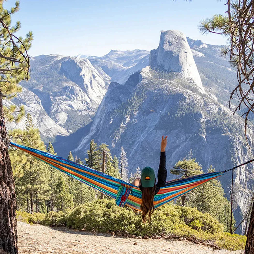 Grand Trunk Double Deluxe Hammock with Suspension Straps-Camping - Tents & Shelters - Hammocks-Grand Trunk-Appalachian Outfitters