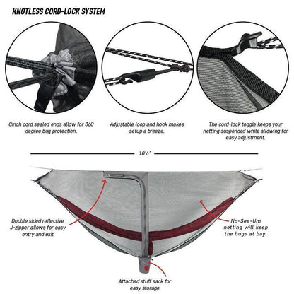 Grand Trunk Mozzy Lite Net-Camping - Tents & Shelters - Hammock Accessories-Appalachian Outfitters