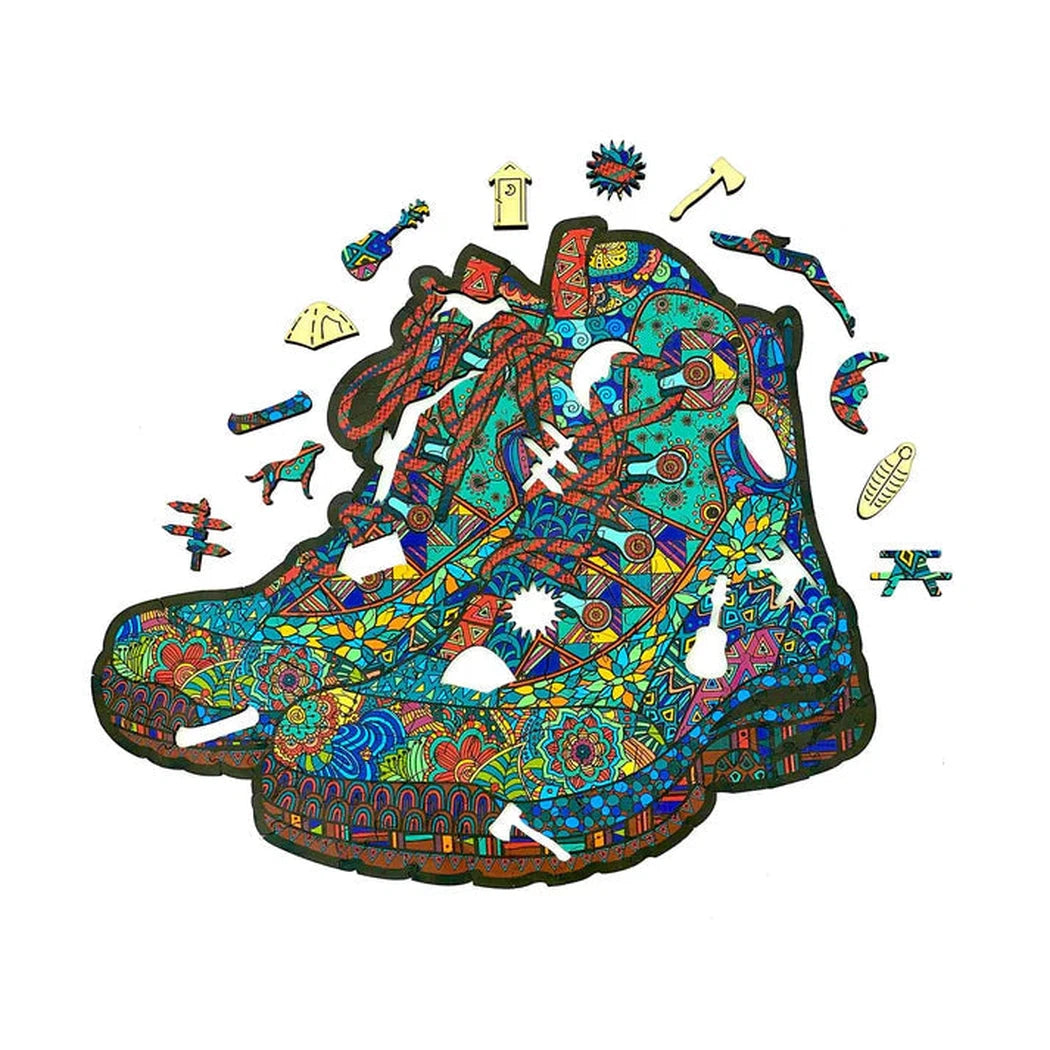 GSI Outdoors Wood Puzzle-Accessories - Games-GSI Outdoors-Hiking Boots-Appalachian Outfitters