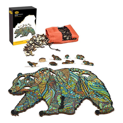 GSI Outdoors Wood Puzzle-Accessories - Games-GSI Outdoors-Appalachian Outfitters