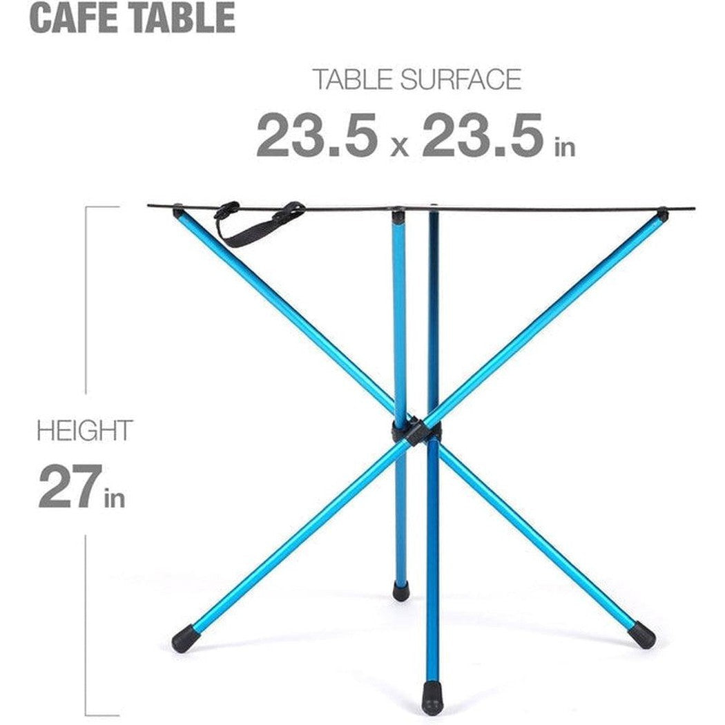 Cafe Table-Camping - Camp Furniture - Tables-Helinox-Black-Appalachian Outfitters