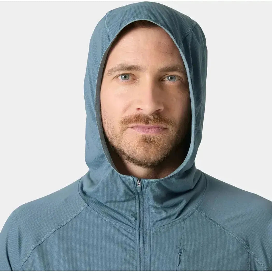Helly Hansen Men's Shine Solen Half-Zip Sun Hoodie-Men's - Clothing - Tops-Helly Hansen-Appalachian Outfitters
