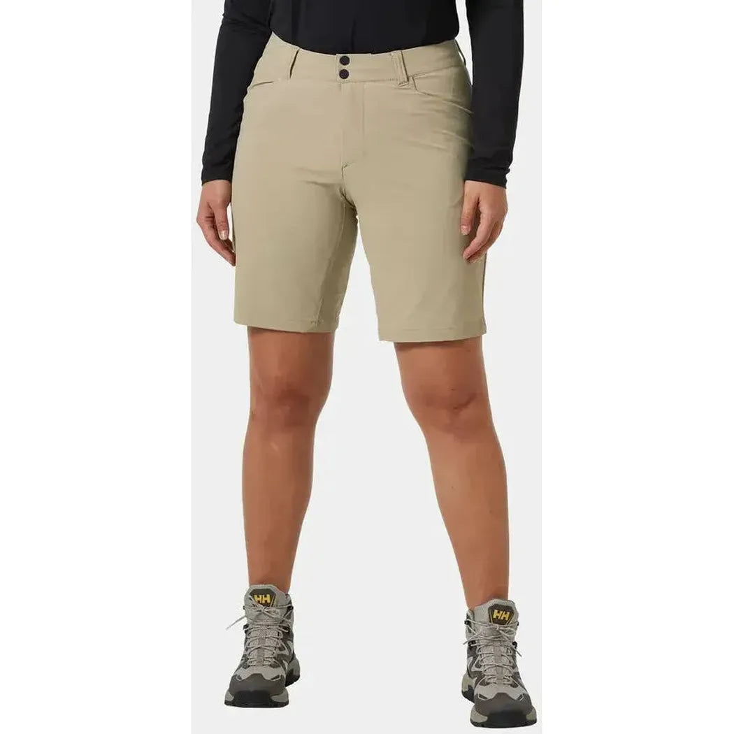 Helly Hansen Women's Brona Softshell Shorts-Women's - Clothing - Bottoms-Helly Hansen-Pebble-S-Appalachian Outfitters