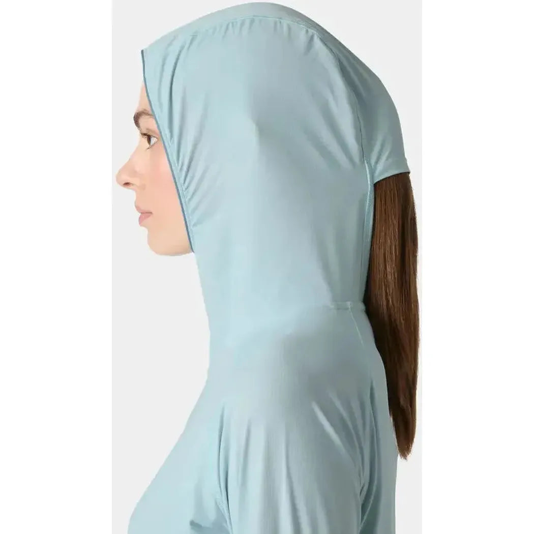 Helly Hansen Women's Shine Solen Half-Zip Sun Hoodie-Women's - Clothing - Tops-Helly Hansen-Appalachian Outfitters
