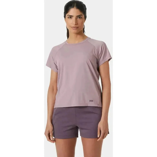 Helly Hansen Women's Shine Solen T-Shirt-Women's - Clothing - Tops-Helly Hansen-Purple Clay-S-Appalachian Outfitters