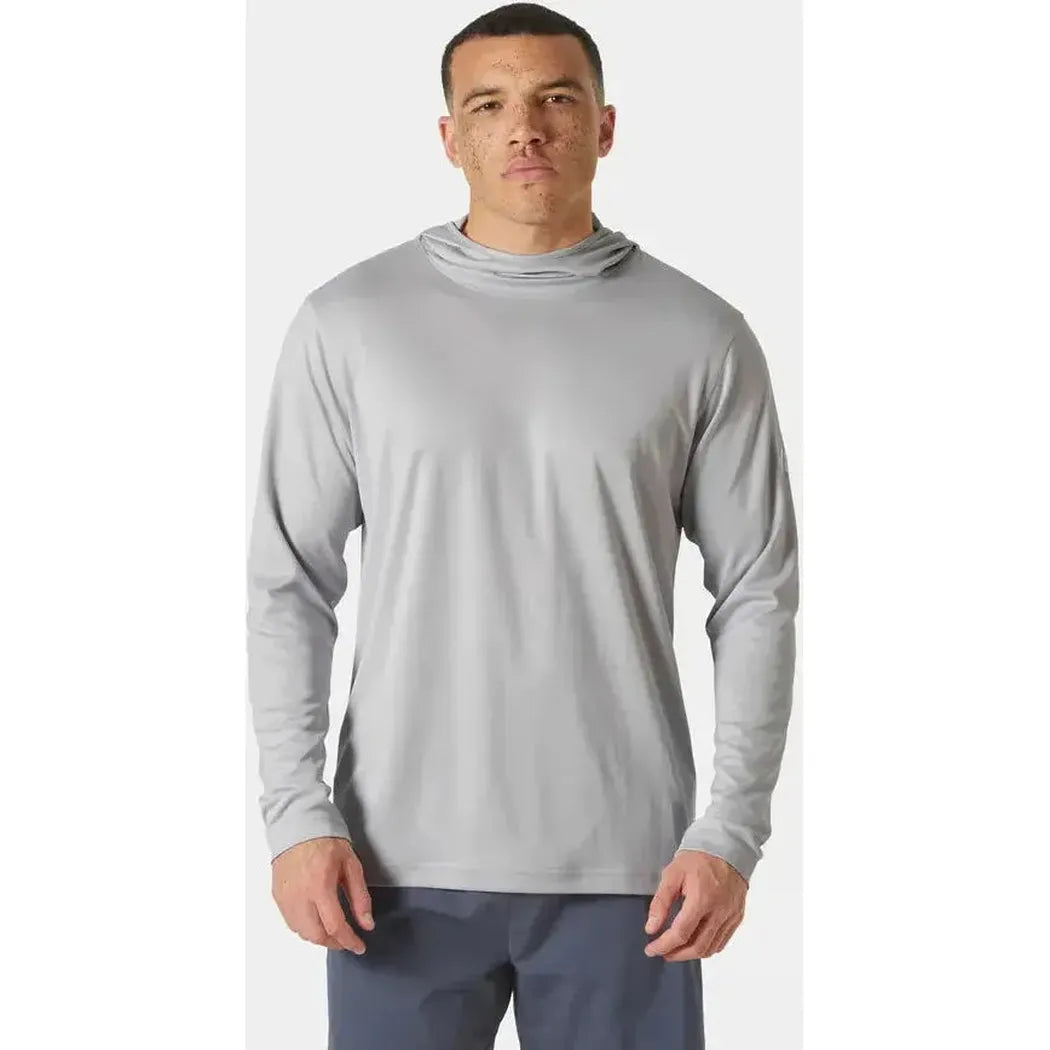Helly Hansen Men's HH Tech Hoodie-Men's - Clothing - Tops-Grey Fog-M-Appalachian Outfitters