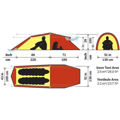 Hilleberg Nallo 2 GT-Camping - Tents & Shelters - Tents-Appalachian Outfitters