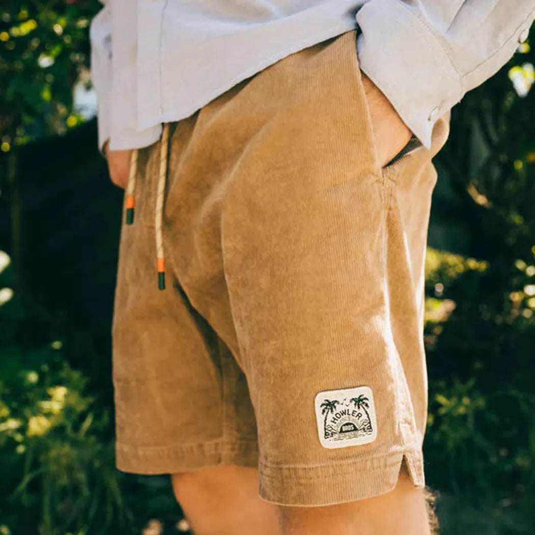 Howler Brothers Men's Pressure Drop Cord Shorts-Men's - Clothing - Bottoms-Howler Brothers-Appalachian Outfitters