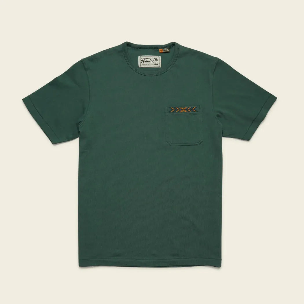 Howler Brothers Men's Spectrum Pocket T-Men's - Clothing - Tops-Howler Brothers-Fern Green-M-Appalachian Outfitters