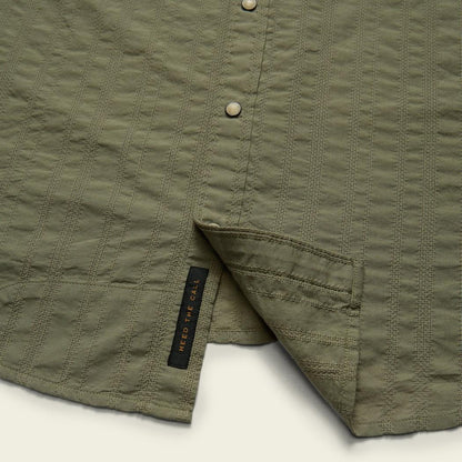 Howler Brothers Men's H Bar B Snapshirt - Eyelet Stripe-Men's - Clothing - Tops-Appalachian Outfitters