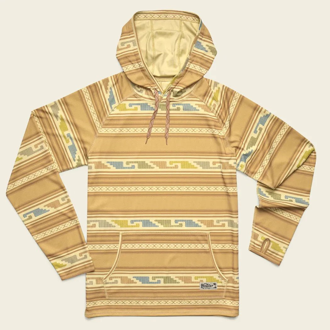Howler Brothers Men's Loggerhead Hoodie-Men's - Clothing - Tops-Temple Tracks : Camel-M-Appalachian Outfitters